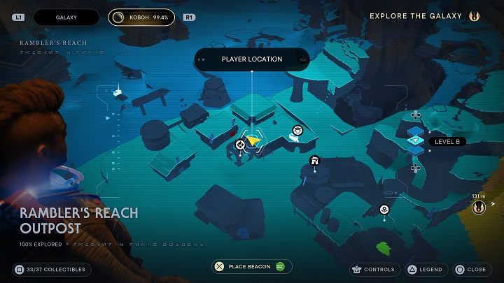 Having bought it, you can now go through a nearby door - Jedi Survivor: Ramblers Reach Outpost - list of secrets (part 2) - Koboh - Star Wars Jedi Survivor guide