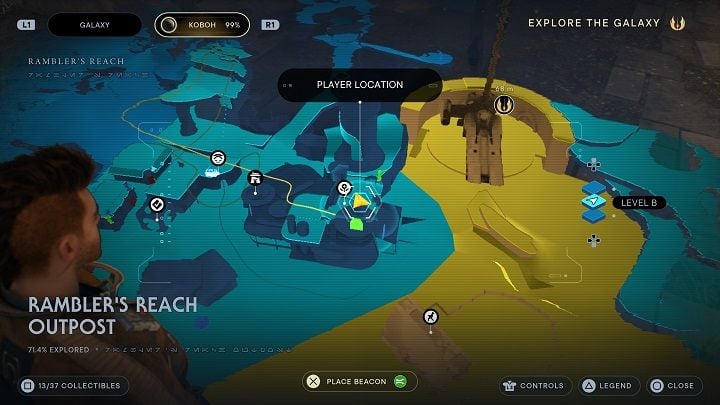 Near Pili there's a withered tree which will give you the seeds - Jedi Survivor: Ramblers Reach Outpost - list of secrets (part 1) - Koboh - Star Wars Jedi Survivor guide