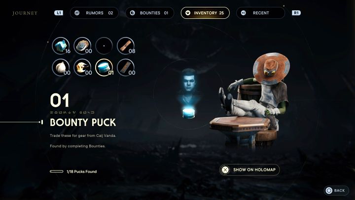 After defeating Korej Lim, you will get the first Bounty Puck and talk to Caij Vanda - Jedi Survivor: How to defeat the boss Korej Lim? - Bosses - Star Wars Jedi Survivor guide