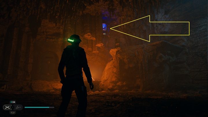 You will be able to open the seventh crate only after completing the fifth chapter, in which you will gain the ability to use BD-1's electro darts - Jedi Survivor: Derelict Dam - list of secrets, part 2 - Koboh - Star Wars Jedi Survivor guide