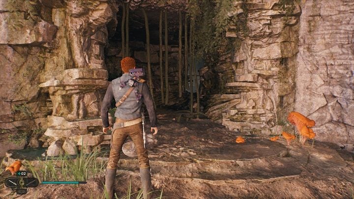 Near the nest, where the previous find was, there are rods, so you can get to the other side - Jedi Survivor: Southern Reach - list of secrets, part 1 - Koboh - Star Wars Jedi Survivor guide