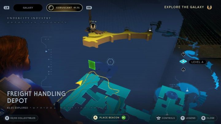 From then on, Cal can go through the green gates - they should now be marked with a green color on the map, which means that the passage is available - Star Wars Jedi Survivor: How to bypass a green gate? - Explore - Star Wars Jedi Survivor guide