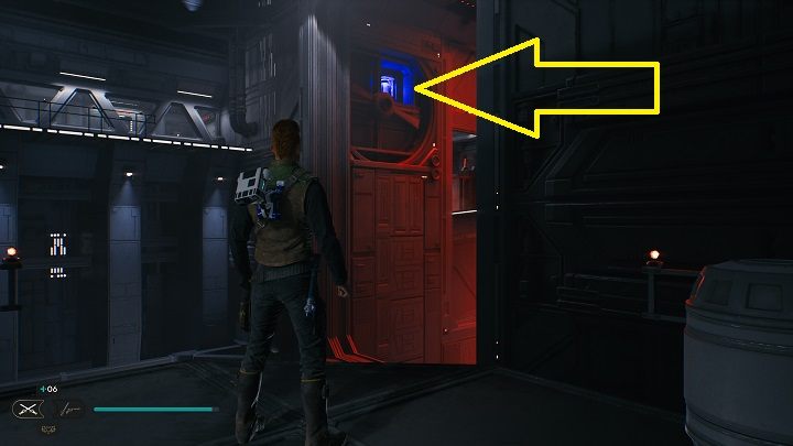 Moving on, you will eventually come across the fuse located behind the fan - Jedi Survivor: Imperial Post 8L-055 - list of secrets - Koboh - Star Wars Jedi Survivor guide