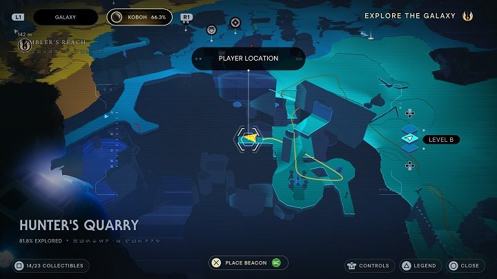 This unlocks another Databank - Jedi Survivor: Hunters Quarry - list of secrets - Koboh - Star Wars Jedi Survivor guide