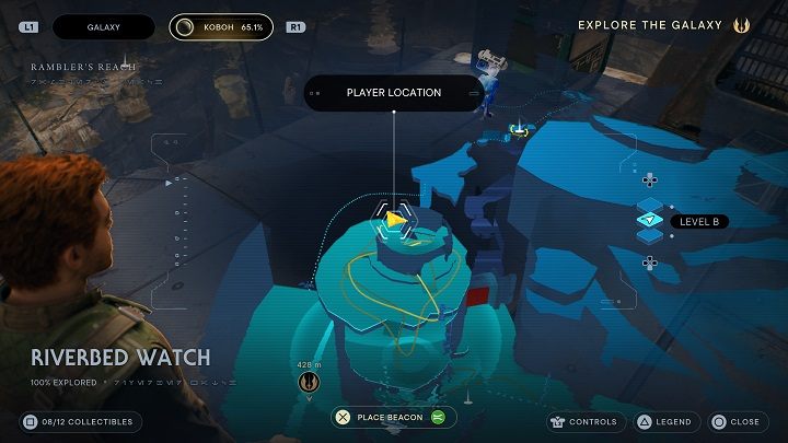 You need to climb even higher using structures ahead - Jedi Survivor: Riverbed Watch - list of secrets - Koboh - Star Wars Jedi Survivor guide