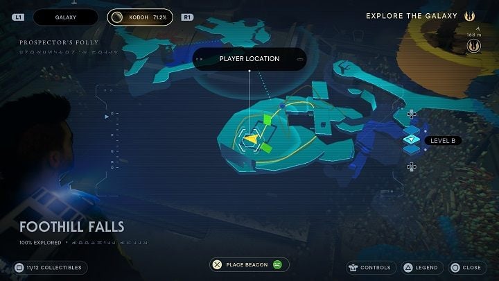 All is left to do is loot the chest - it increases the number of carried Stims - Jedi Survivor: Foothilll Falls - list of secrets - Koboh - Star Wars Jedi Survivor guide