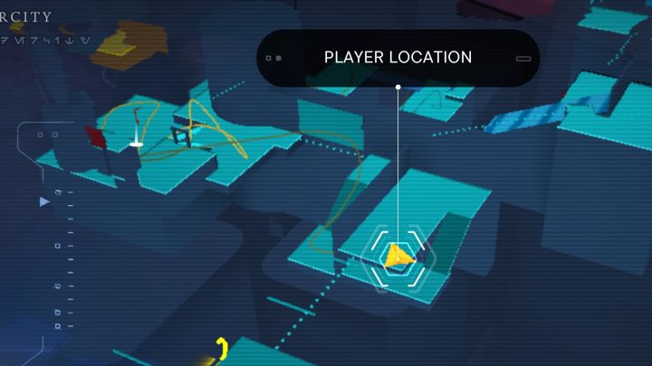 The collectible is in the location where you encounter the first flying probes - Jedi Survivor: Renovation Site 4733 on Coruscant - list of secrets - Coruscant - Star Wars Jedi Survivor guide