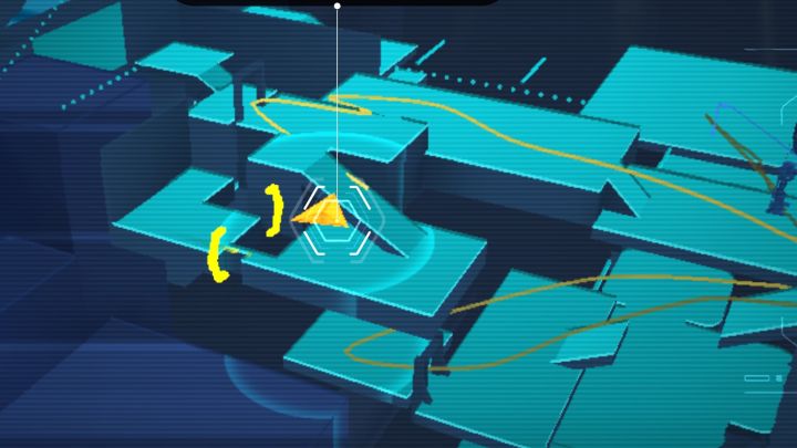 The treasure is located in a dark area under the stairs - Jedi Survivor: Renovation Site 4733 on Coruscant - list of secrets - Coruscant - Star Wars Jedi Survivor guide