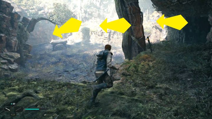 Follow the path - Star Wars Jedi Survivor: The Forest Array - Walkthorugh - Star Wars Jedi Survivor guide