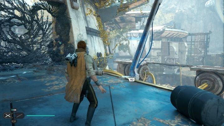 Use the Force on the interactive element - Star Wars Jedi Survivor: The Forest Array - Walkthorugh - Star Wars Jedi Survivor guide