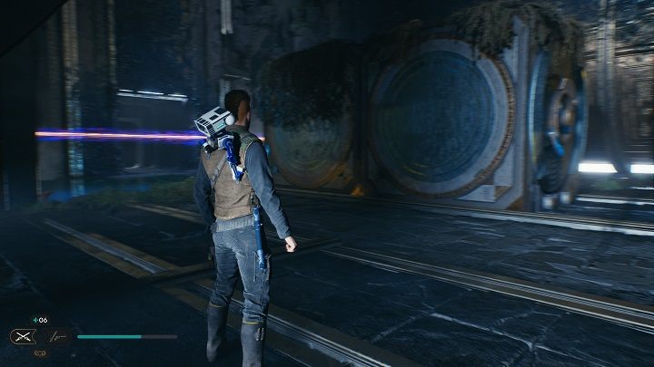 To get to the essence, you have to place the two blocks roughly in the middle of the chamber - where there is a button in the floor - Jedi Survivor: Chamber of Detachment - list of secrets - Koboh - Star Wars Jedi Survivor guide