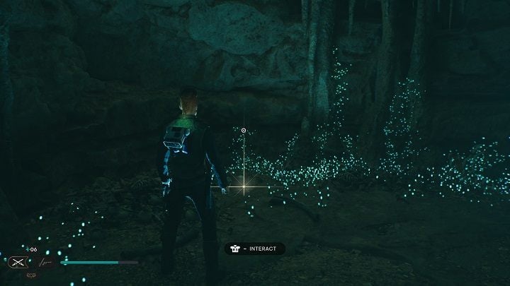 Near the previous collectible, there is a datadisc - Jedi Survivor: PhonQi Caverns - list of secrets (part 1) - Koboh - Star Wars Jedi Survivor guide