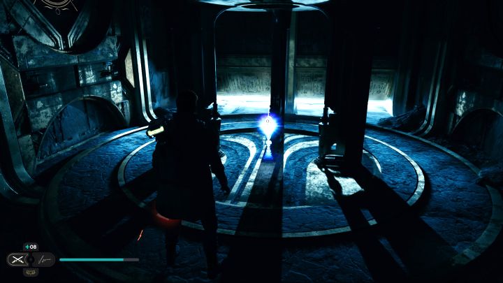 You can now approach the altar to get the reward, which is the Essence - an Ambidexterity perk that makes targets you shot receive temporarily increased lightsaber damage - Jedi Survivor: Jedi Chamber in the Devastated Settlement - Puzzles - Star Wars Jedi Survivor guide