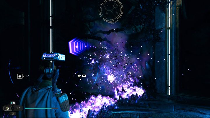 Continue creating a path after entering the ruins - Jedi Survivor: Jedi Chamber in the Devastated Settlement - Puzzles - Star Wars Jedi Survivor guide