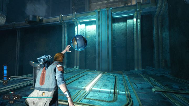 Return with the orb to the previous area and move the Orb Amplifier to its initial location - Jedi Survivor: Chamber of Reason on Koboh - Puzzles - Star Wars Jedi Survivor guide