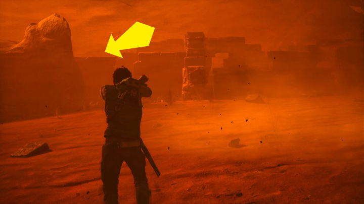 After defeating the boss, tame a Spamel and travel to the mission marker - Star Wars Jedi Survivor: Meet Cere on Jedha - Walkthorugh - Star Wars Jedi Survivor guide