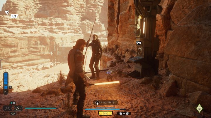 Start by climbing with the Ascension Cable - Jedi Survivor: Path of Persistence (Jedha) - puzzles - Puzzles - Star Wars Jedi Survivor guide