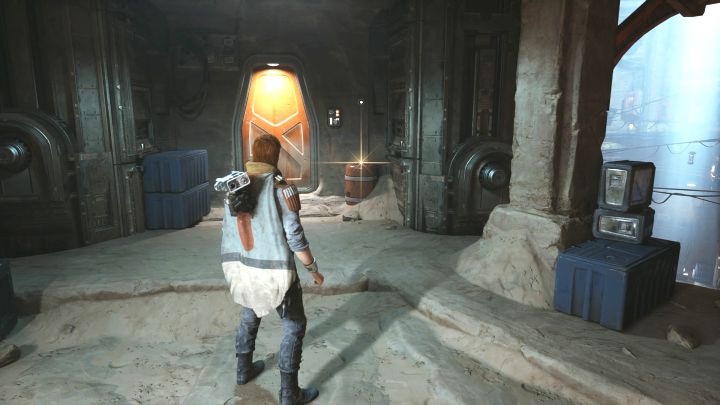 This Jedha Scroll is another collectible found on the upper shelves of The Archive - Jedi Survivor: The Archive on Jedha - list of secrets - Jedha - Star Wars Jedi Survivor guide