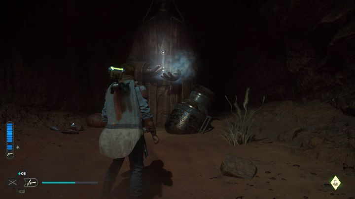 You will find the echo inside the tomb - Jedi Survivor: Wayfinders Tomb on Jedha - list of secrets - Jedha - Star Wars Jedi Survivor guide