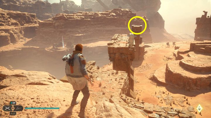 3 - Jedi Survivor: Arid Flats on Jedha - list of secrets - Jedha - Star Wars Jedi Survivor guide