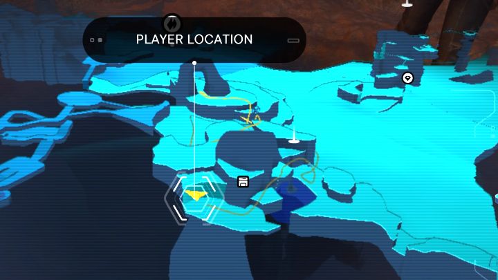 Not far from where the treasure from the previous subsection was obtained is the lair of a skriton - Jedi Survivor: Arid Flats on Jedha - list of secrets - Jedha - Star Wars Jedi Survivor guide