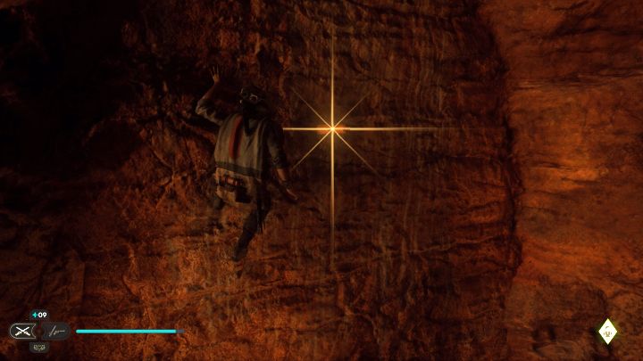 Start where you found the chest - the previous secret - Jedi Survivor: Desert Ridge on Jedha - list of secrets - Jedha - Star Wars Jedi Survivor guide