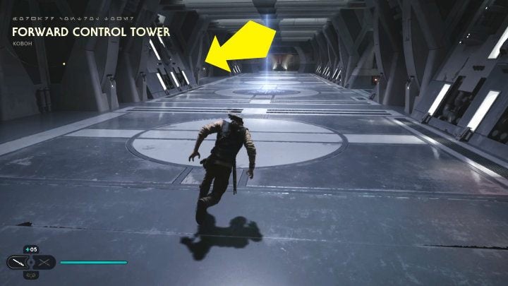 When you reach the Forward Control Tower, use the meditation point and prepare for a boss fight - Star Wars Jedi Survivor: Rescue Zee from the Lucrehulk. - Walkthorugh - Star Wars Jedi Survivor guide