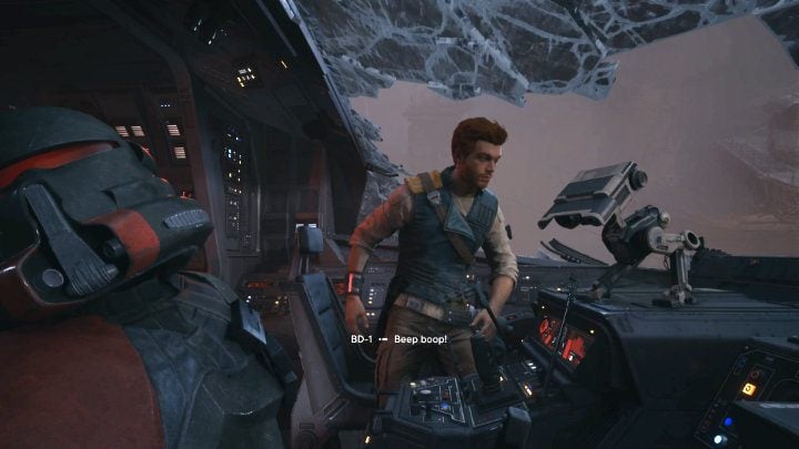 Crawl through the ship and, at the end of it, you will unlock the BD-1 Electro Dart skill - Star Wars Jedi Survivor: Confront Dagan at the Koboh Observatory - Walkthorugh - Star Wars Jedi Survivor guide