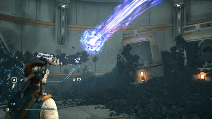 Go outside, head to the right and jump into the room through the previously opened hatch - Star Wars Jedi Survivor: Confront Dagan at the Koboh Observatory - Walkthorugh - Star Wars Jedi Survivor guide