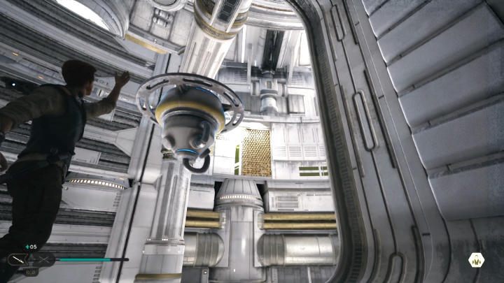 Now you will have access to both the room with the balloon and the passage to the other part of this location - Star Wars Jedi Survivor: Confront Dagan at the Koboh Observatory - Walkthorugh - Star Wars Jedi Survivor guide