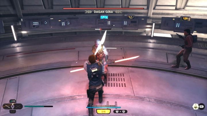 When you reach the meditation point, rest and prepare to meet the boss, Dagan Gera - Star Wars Jedi Survivor: Confront Dagan at the Koboh Observatory - Walkthorugh - Star Wars Jedi Survivor guide