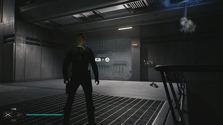 You will come across more turrets - there is a door you can raise next to one of them - Jedi Survivor: Lucrehulk Core - list of secrets - Koboh - Star Wars Jedi Survivor guide