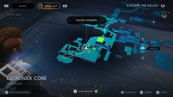 Return to the main road and continue walking - Jedi Survivor: Lucrehulk Core - list of secrets - Koboh - Star Wars Jedi Survivor guide