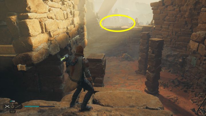 1 - Jedi Survivor: Monastery Walls on Jedha - list of secrets - Jedha - Star Wars Jedi Survivor guide