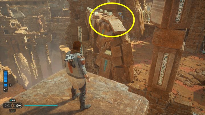 5 - Jedi Survivor: Monastery Walls on Jedha - list of secrets - Jedha - Star Wars Jedi Survivor guide