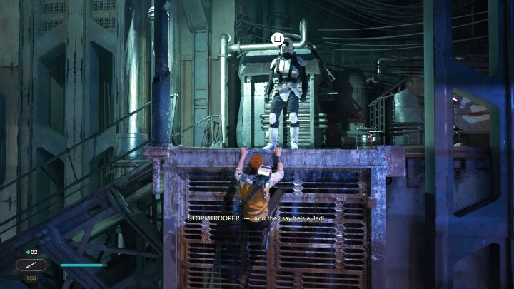 You can also surprise enemies standing at the edges in selected places - Jedi Survivor: Are there stealth and stealth attacks? - Fight - Star Wars Jedi Survivor guide