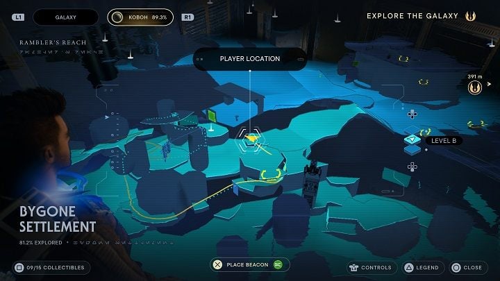 When you climb to the top, you will encounter a group of opponents - Jedi Survivor: Bygone Settlement - list of secrets - Koboh - Star Wars Jedi Survivor guide