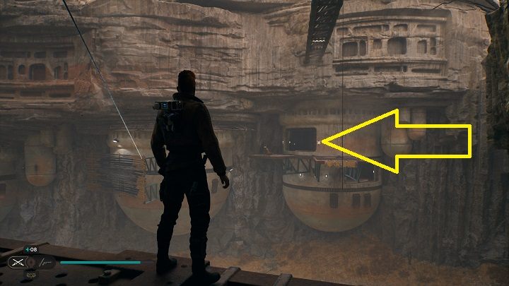 Return to the edge where you landed before - Jedi Survivor: Bygone Settlement - list of secrets - Koboh - Star Wars Jedi Survivor guide
