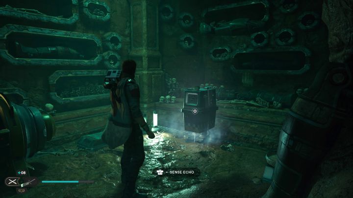 You can find this echo in the same area of the crypt as the aforementioned Stim Canister - Jedi Survivor: Crypt of Uhrma on Jedha) - list of secrets - Jedha - Star Wars Jedi Survivor guide