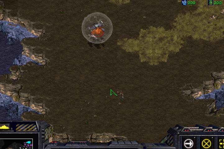 Kerrigan not only can become invisible, but also immobilize hostile mechanical units with the Lockdown ability. - Mission 5 - Revolution | Terran | Campaign Walkthrough - Terrans - StarCraft: Remastered Game Guide