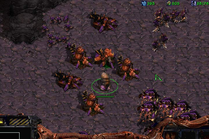 Build two extra Turrets and keep two small defender squads near the chrysalis. - Mission 3 - The New Dominion | Zerg | Campaign Walkthrough - Zerg - StarCraft: Remastered Game Guide