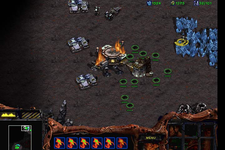 The enemy will quickly bring reinforcements to the endangered part of the base, and their Siege Tanks can quickly eliminate your army. Order your troops to Burrow and bring your Mutalisks. - Mission 3 - The New Dominion | Zerg | Campaign Walkthrough - Zerg - StarCraft: Remastered Game Guide