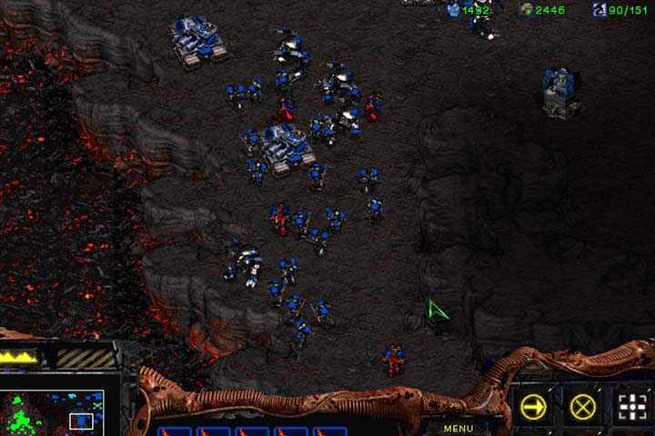 While attacking the main enemy base, you need to be ready for fierce terran resistance. Prepare an air force and use the Ensnare (Queen) ability on hostile groups. - Mission 4 - Agent of the Swarm | Zerg | Campaign Walkthrough - Zerg - StarCraft: Remastered Game Guide