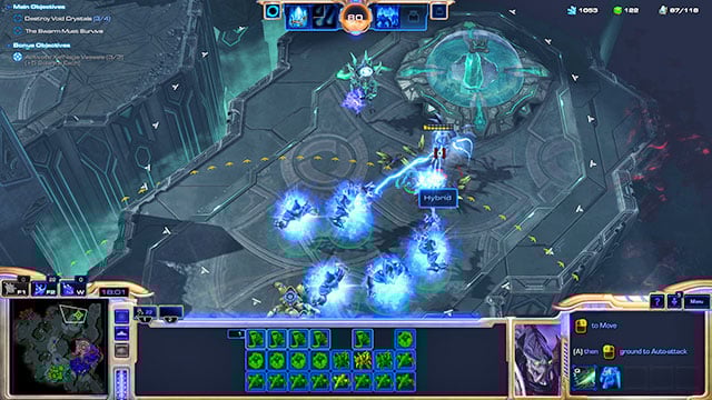 Go east - Mission 11 - Harbinger of Oblivion - Campaign - Legacy of the Void - StarCraft II: Legacy of the Void - Game Guide and Walkthrough