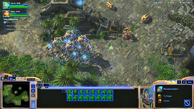 While creating the army, with the additional resources you can immediately create immortals or you can wait until you will be able to produce colossus - Mission 17 - Templars Return - Campaign - Legacy of the Void - StarCraft II: Legacy of the Void - Game Guide and Walkthrough