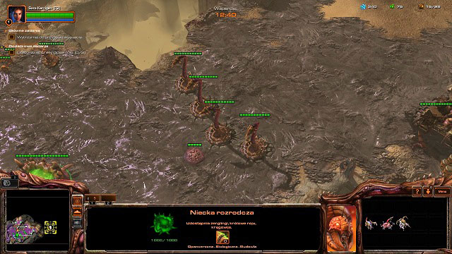 You should start the mission by transforming several larvae into drones and building a spawning pool - Rendez-vous - Umoji missions - StarCraft II: Heart of the Swarm - Game Guide and Walkthrough