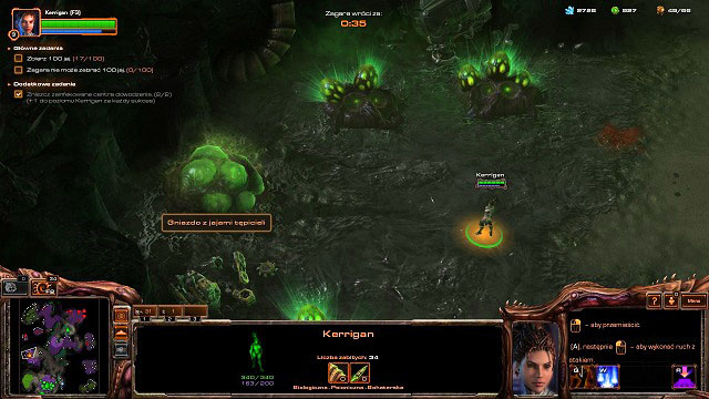 Since you have already stopped Zagara's advancement, you can now fulfill the secondary objective required to unlock several achievements - Domination - Char missions - StarCraft II: Heart of the Swarm - Game Guide and Walkthrough