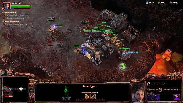 Your first target is a small Dominium manufacturing base, located to the south of you - Fire in the Sky - Char missions - StarCraft II: Heart of the Swarm - Game Guide and Walkthrough