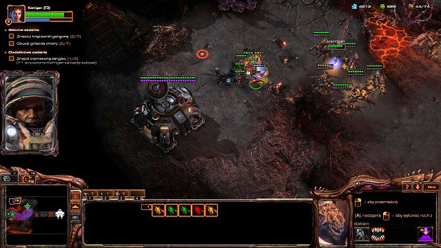 Another Terran base is located to the north of your starting point - Fire in the Sky - Char missions - StarCraft II: Heart of the Swarm - Game Guide and Walkthrough