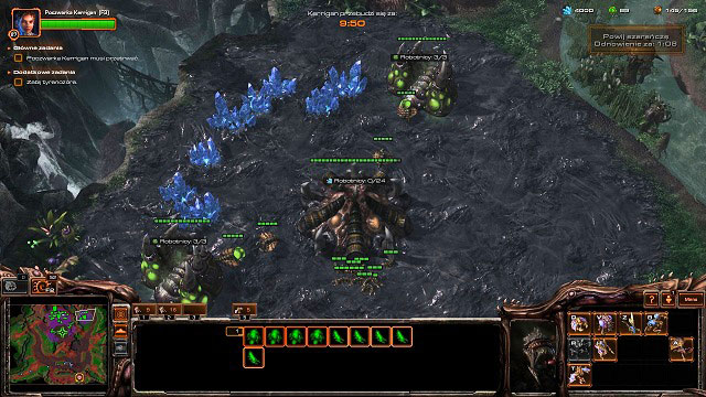 For the protection of the base, you should use all means available to you - The Crucible - Zerus missions - StarCraft II: Heart of the Swarm - Game Guide and Walkthrough